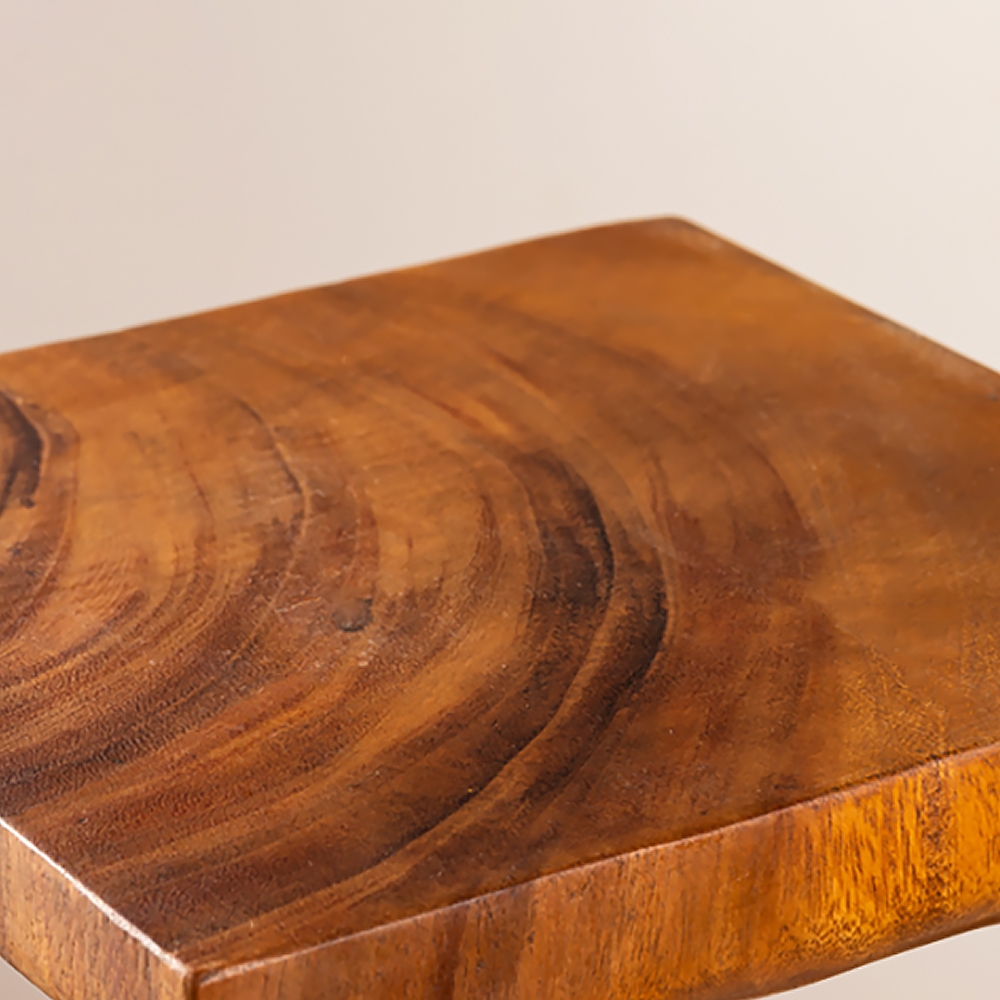 Walnut Stool Solid Wood Modern Stool window image