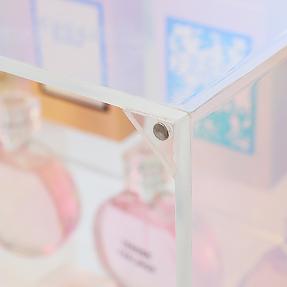 Modern Acrylic Desktop Makeup Organiser Display Box window image