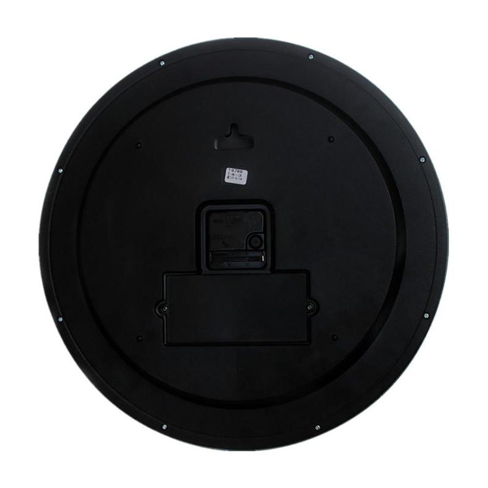 18" American Retro Style Resin Round Frame Mute Decorative Wall Clock window image