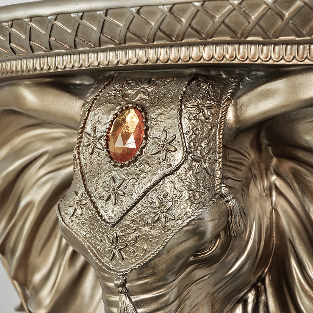 Vintage Elephant Floating Shelves Decor Resin Shelf window image