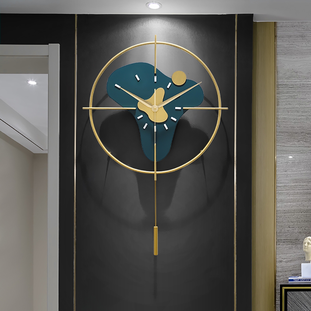 Nordic Wall Clock Modern Hanging Creative Home Decor Art window image