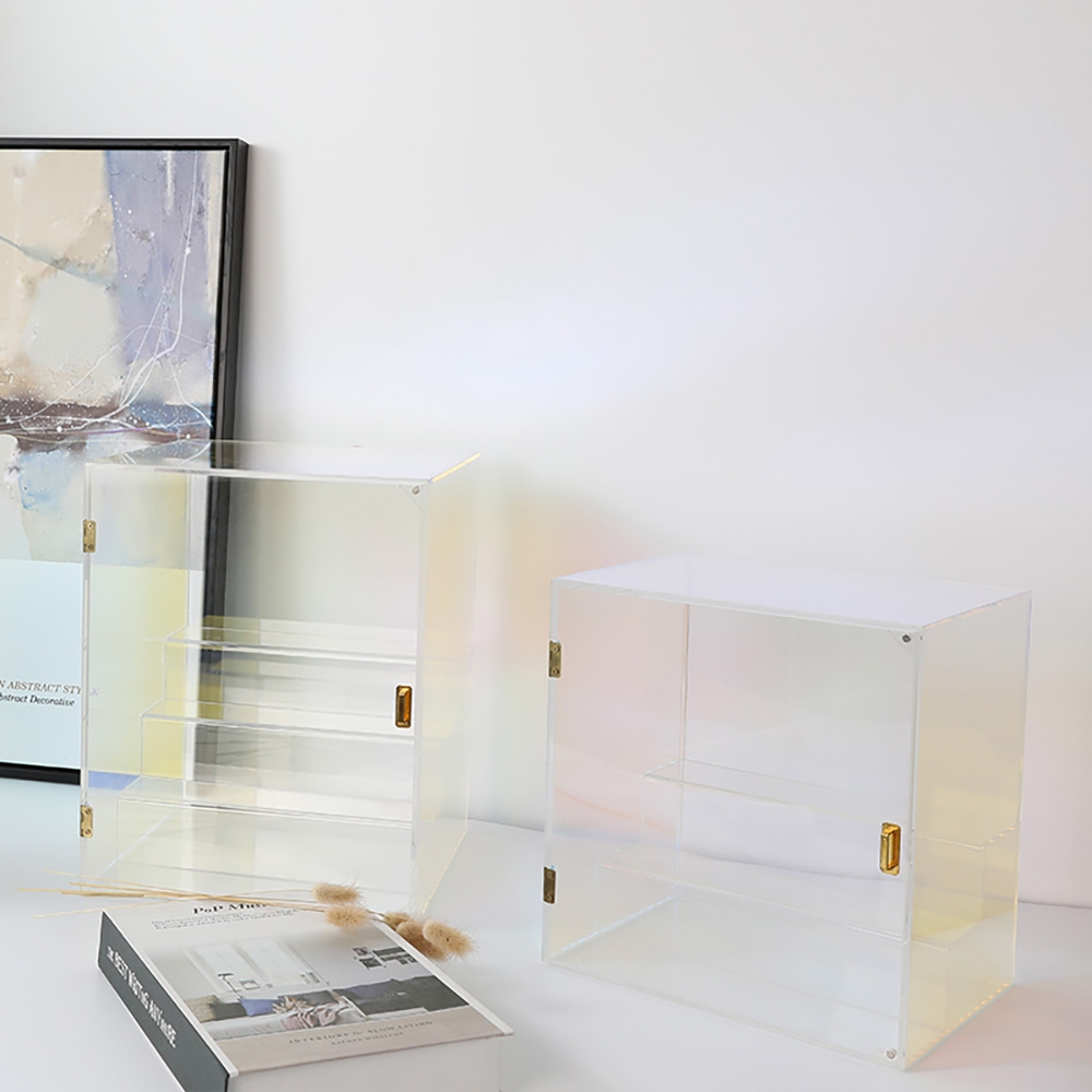 Modern Acrylic Desktop Makeup Organiser Display Box window image