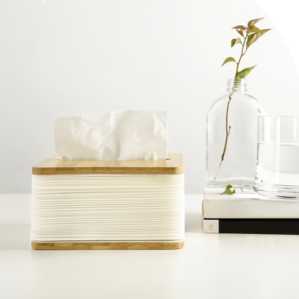 Environmentally-Friendly Foldable Organ Tissue Box Cover in White window image