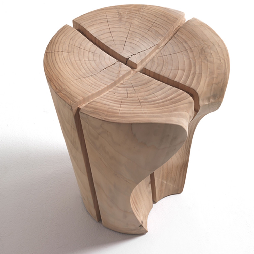 Farmhouse End Table in Pine Wood Rustic Wooden Side Table window image