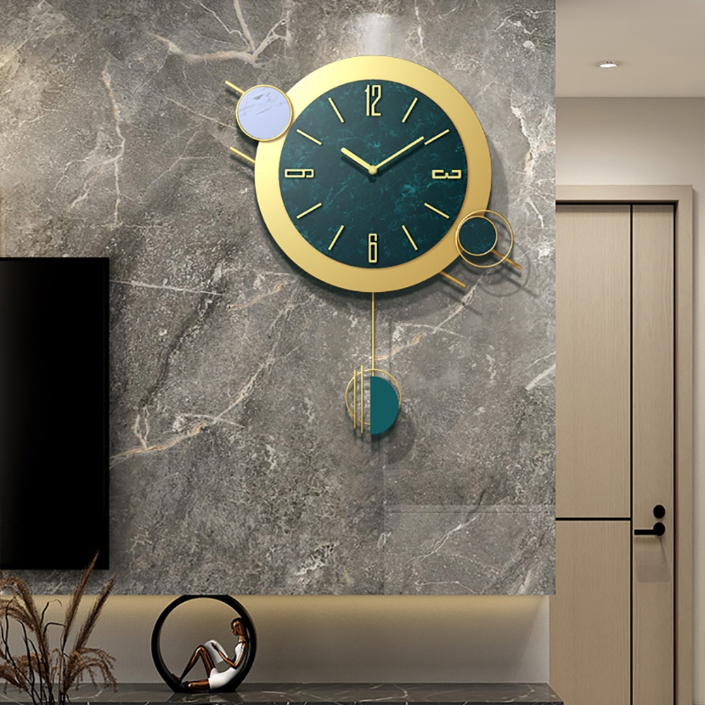Nordic Modern Hanging Wall Clock Modern Home Decor Art window image