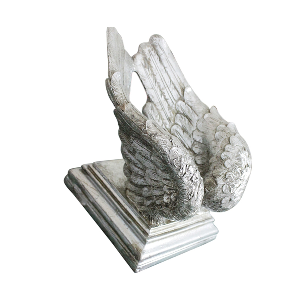 Country Style Angel's Wings Desk Wine Rack window image