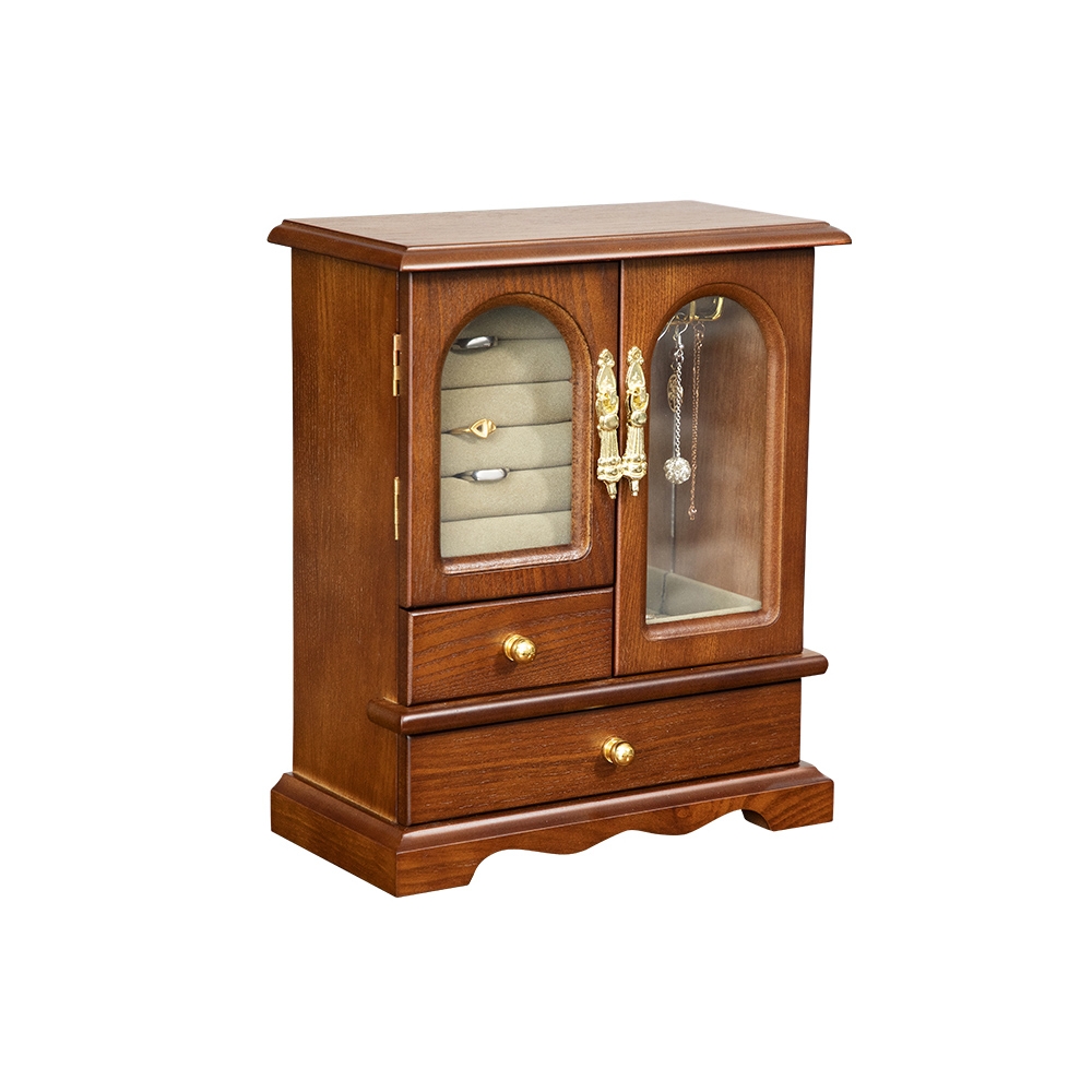 Retro sieraden organizer oorbel houder ketting opslag Vensterafbeelding