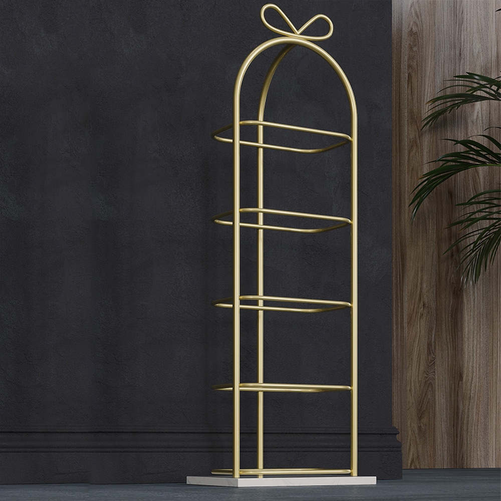 5-Tier Freestanding Shoes Rack Entryway Storage Shelf window image