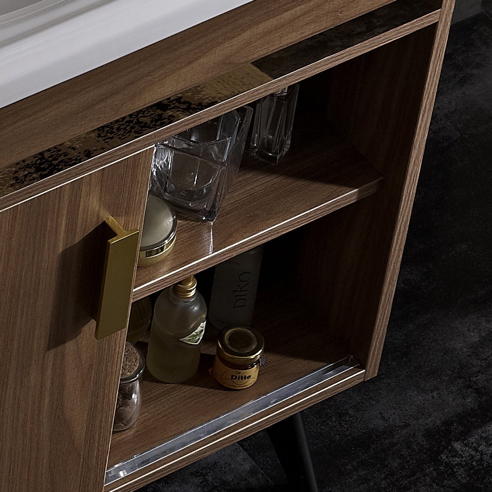 810mm Free-Standing Bathroom Vanity Integral Ceramic Basin Bathroom Cabinet window image