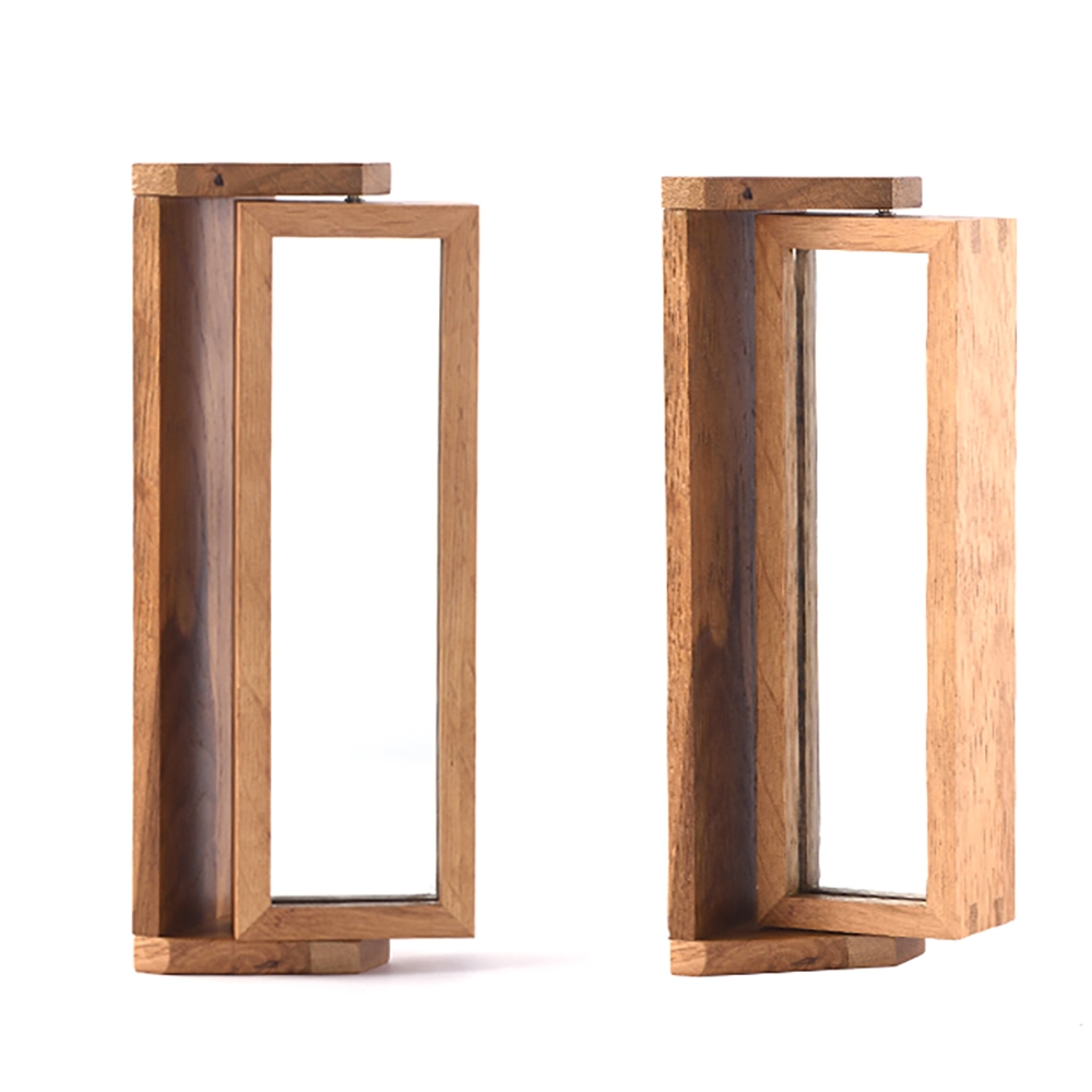 Modern Wall Mounted Jewelry Rack Rotatable with Mirror window image