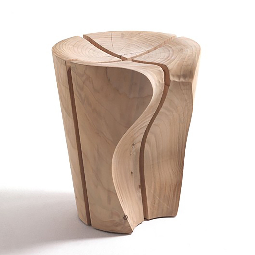 Farmhouse End Table in Pine Wood Rustic Wooden Side Table window image