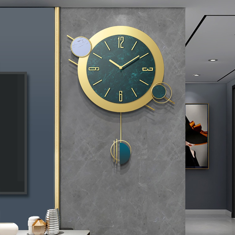 Nordic Modern Hanging Wall Clock Modern Home Decor Art window image