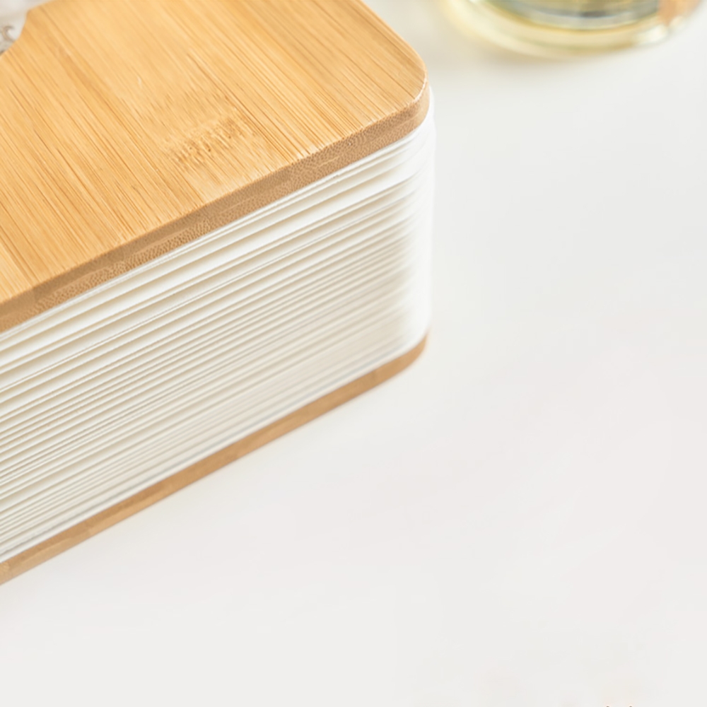 Environmentally-Friendly Foldable Organ Tissue Box Cover in White window image