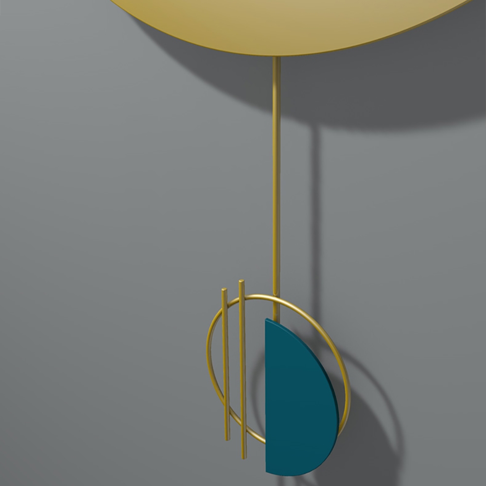 Nordic Modern Hanging Wall Clock Modern Home Decor Art window image