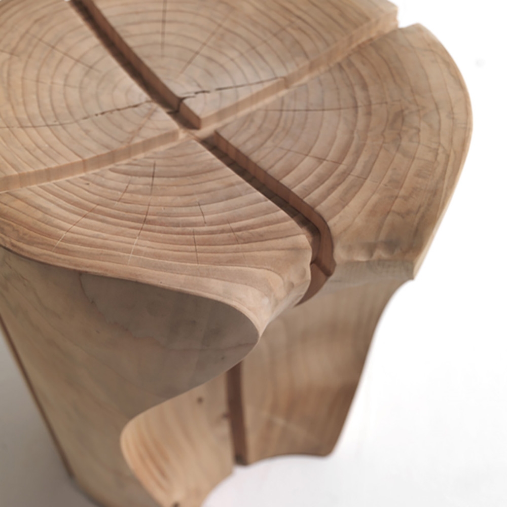 Farmhouse End Table in Pine Wood Rustic Wooden Side Table window image