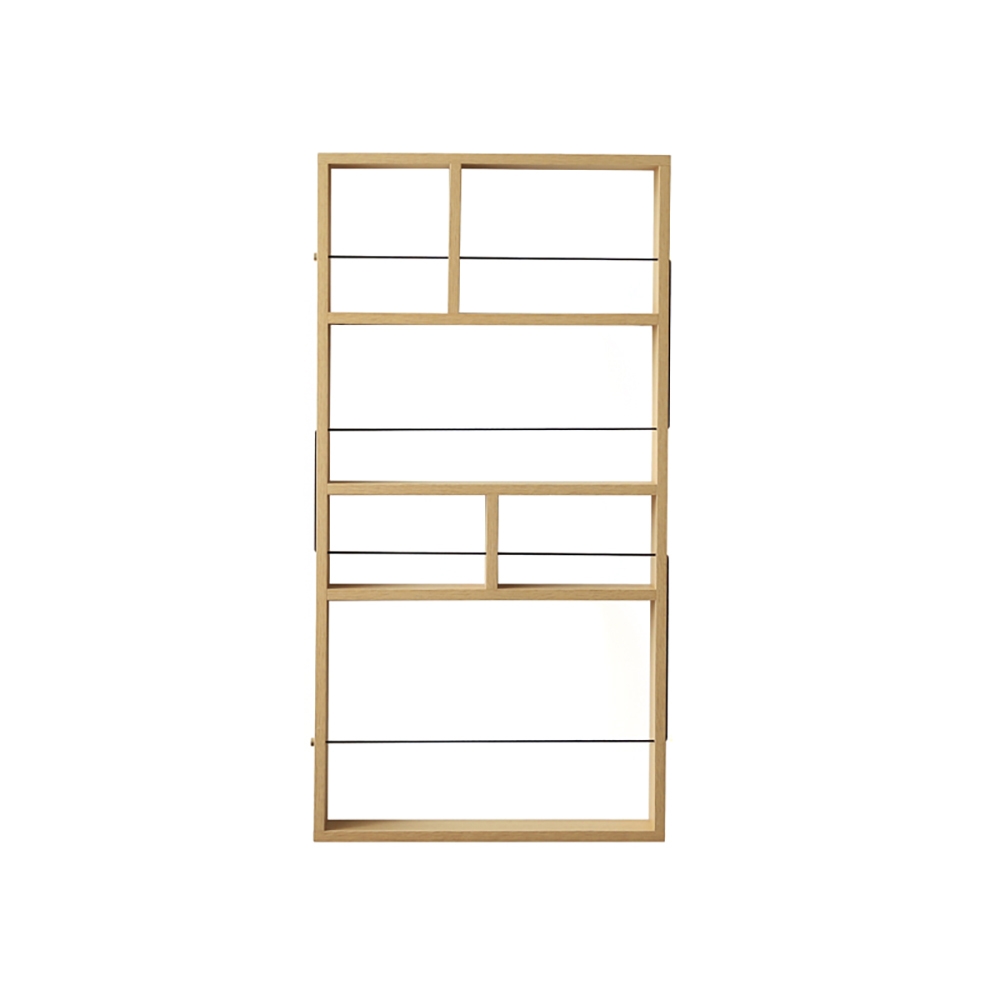 4-Tier Wooden Floating Shelves Display Wall Decor Shelves window image