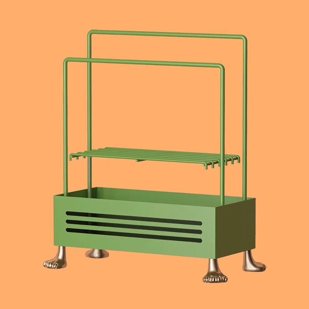 Modern Kitchen Drying Dish Rack Desktop Sponge Rack window image