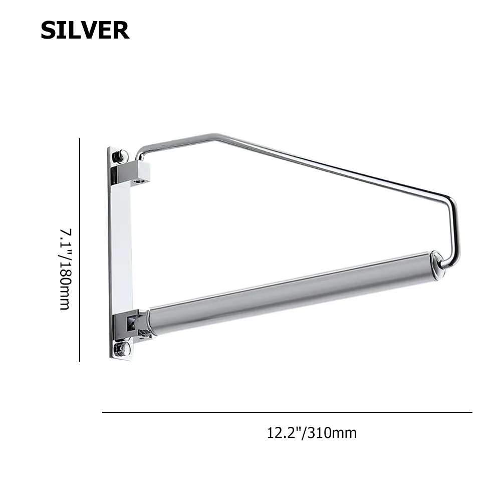 Porte-manteau mural pliable contemporain en laiton image de fenêtre