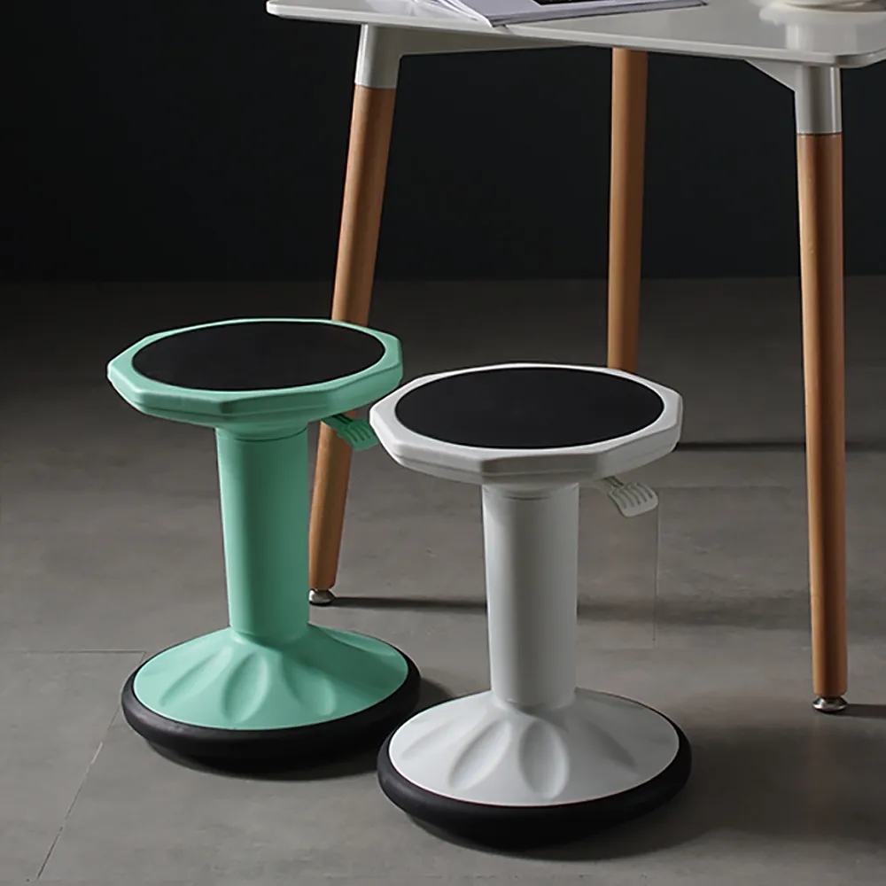 Modern Height Bar Stool with 2-Tone PP Material Bar Chair window image