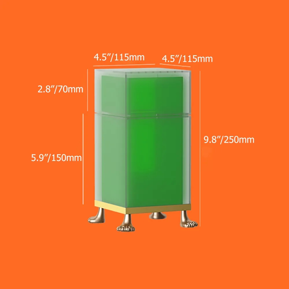 Double-Layer Makeup Brush Holder Organiser Dustproof with Lid & Pearls window image