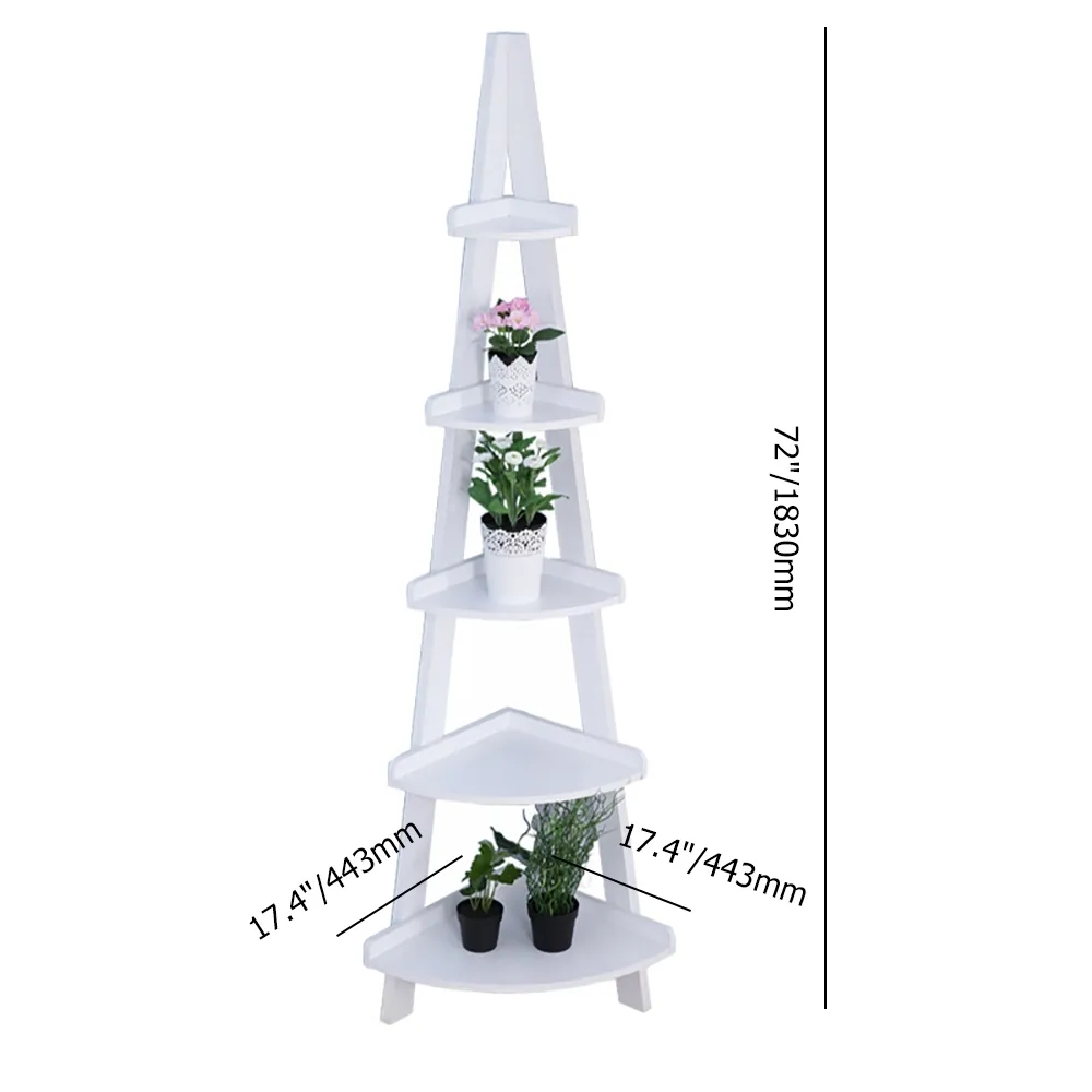 Rustic Corner Standard Bookshelf with Door in Natural 72" window image