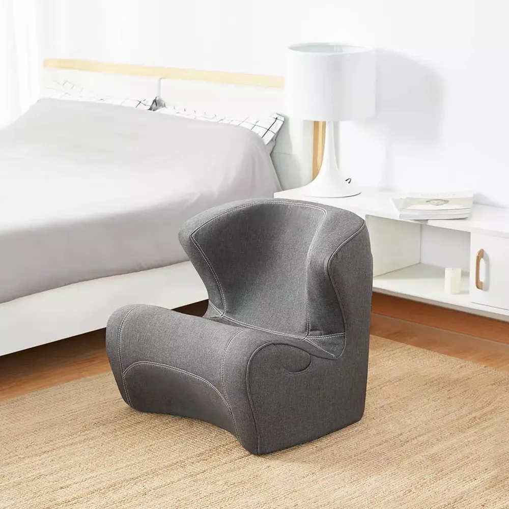 Modern Accent Chair Upholstered Accent Chair Polyester Sofa Chair window image