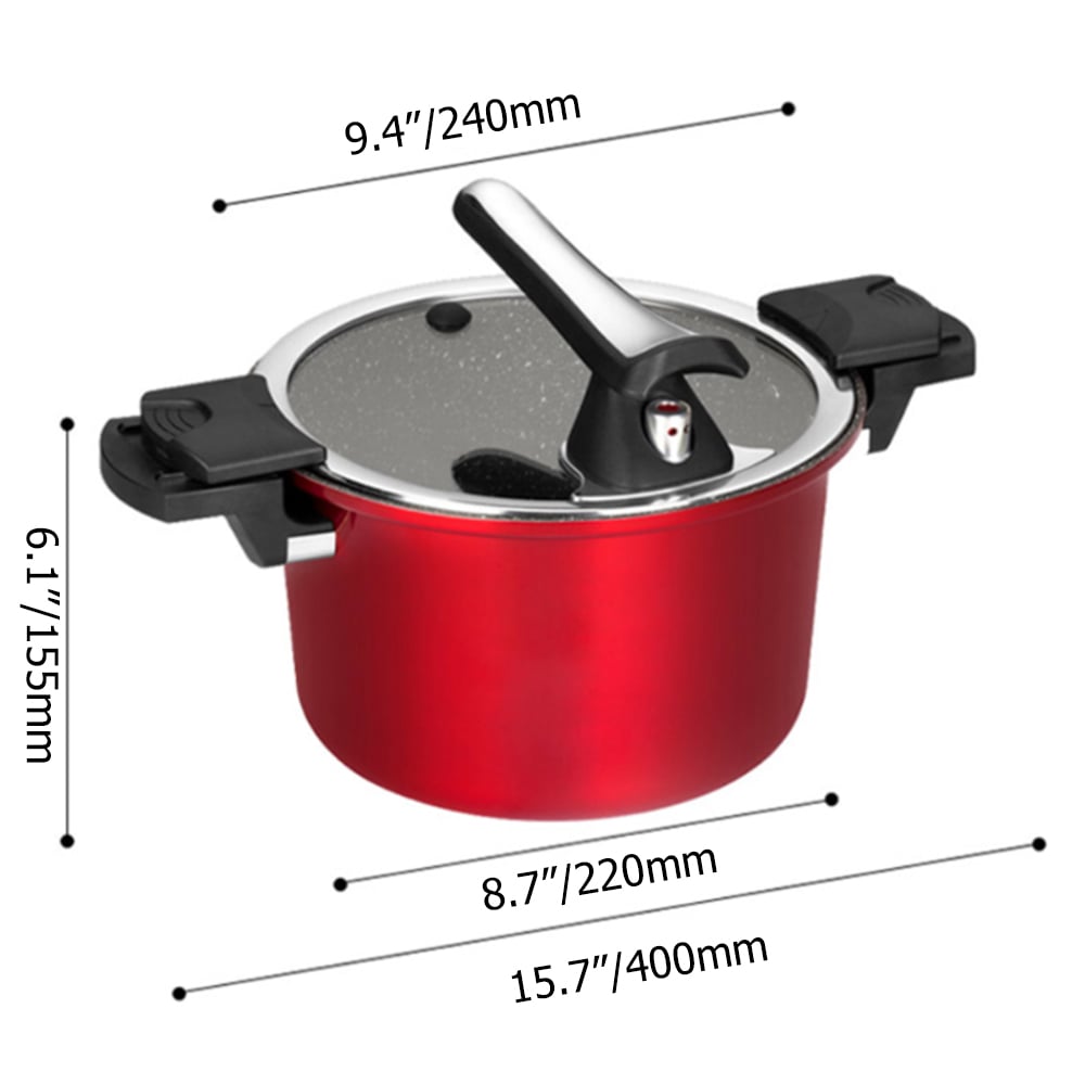 Autocuiseur basse pression en aluminium  image de fenêtre