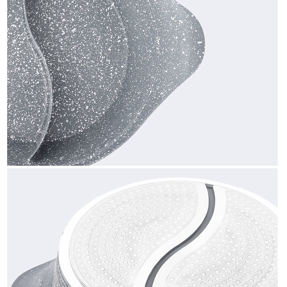 Aluminum Nonstick Shabu Shabu Hot Pot with Lid window image