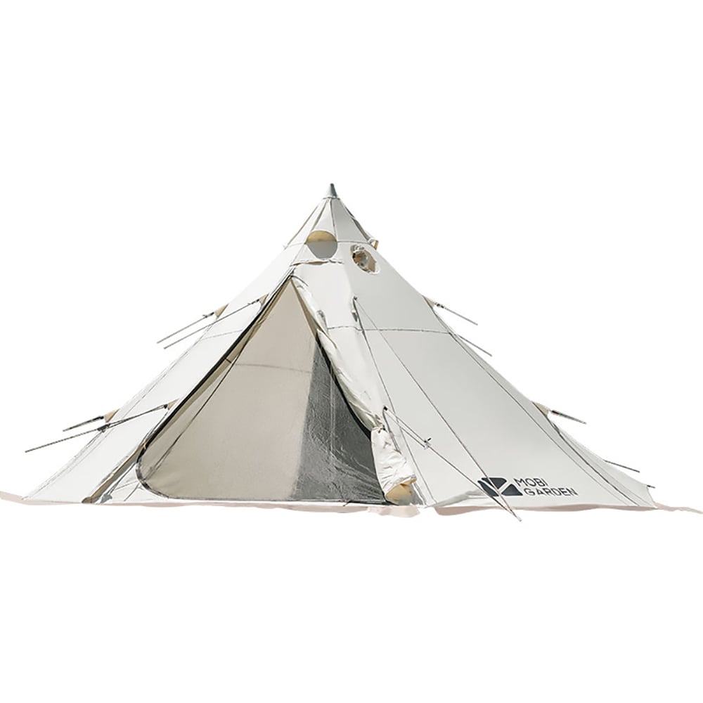 Era 230 outdoor camping 3-4 persoons tent met T/C polygoon ontwerp PU2000mm waterdicht Vensterafbeelding