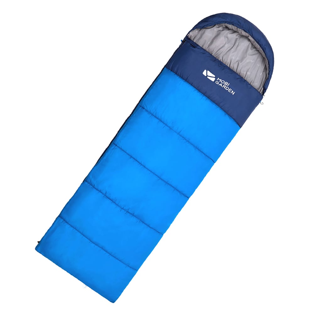 1-osobowy śpiwór zimowy z wypełnieniem bawełny wiatroodpornej koperty obraz okna