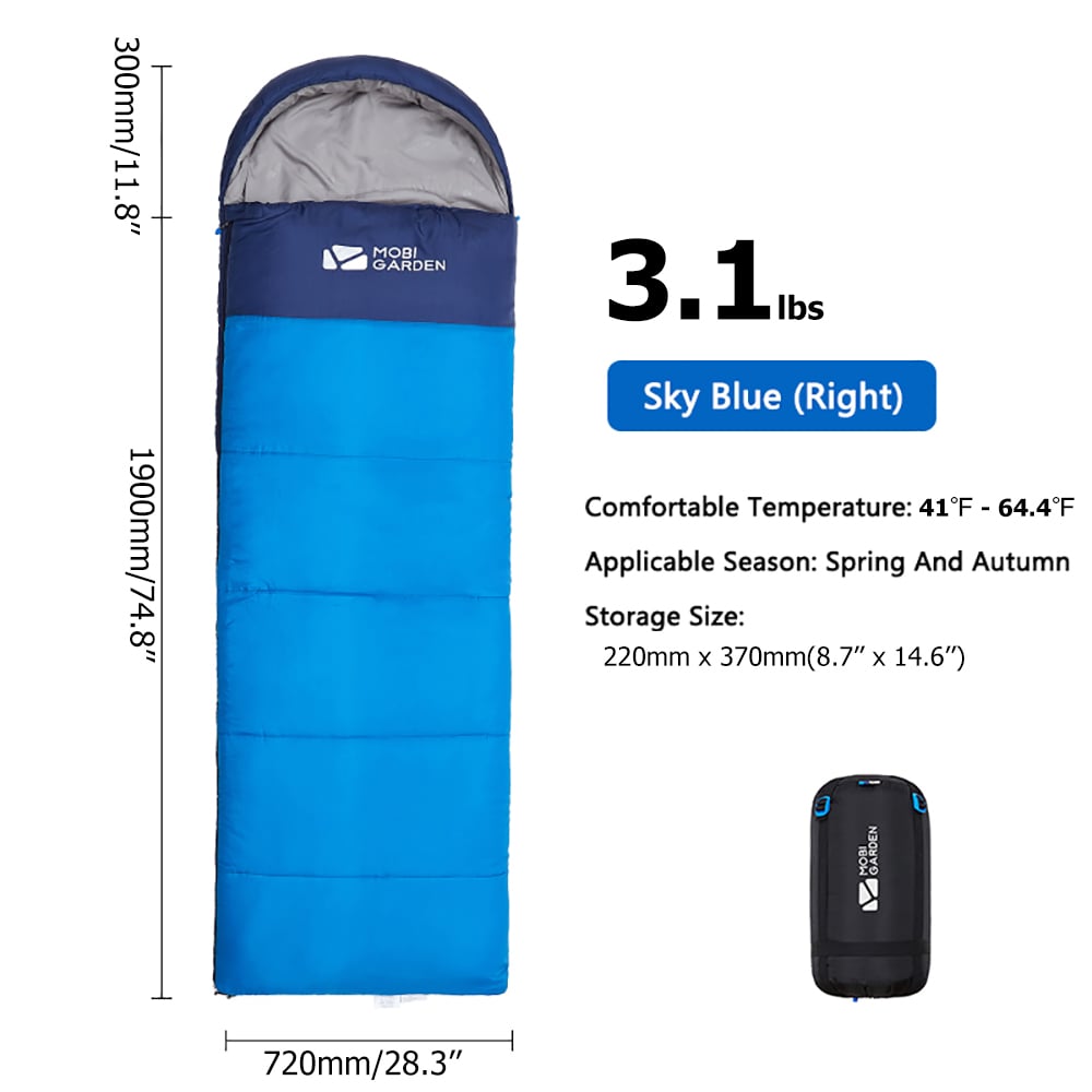 1-osobowy śpiwór zimowy z wypełnieniem bawełny wiatroodpornej koperty obraz okna