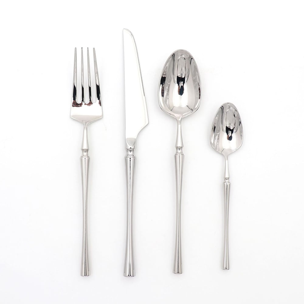 16 Pieces Stainless Steel Flatware Set Cutlery Set, Service for 4 window image
