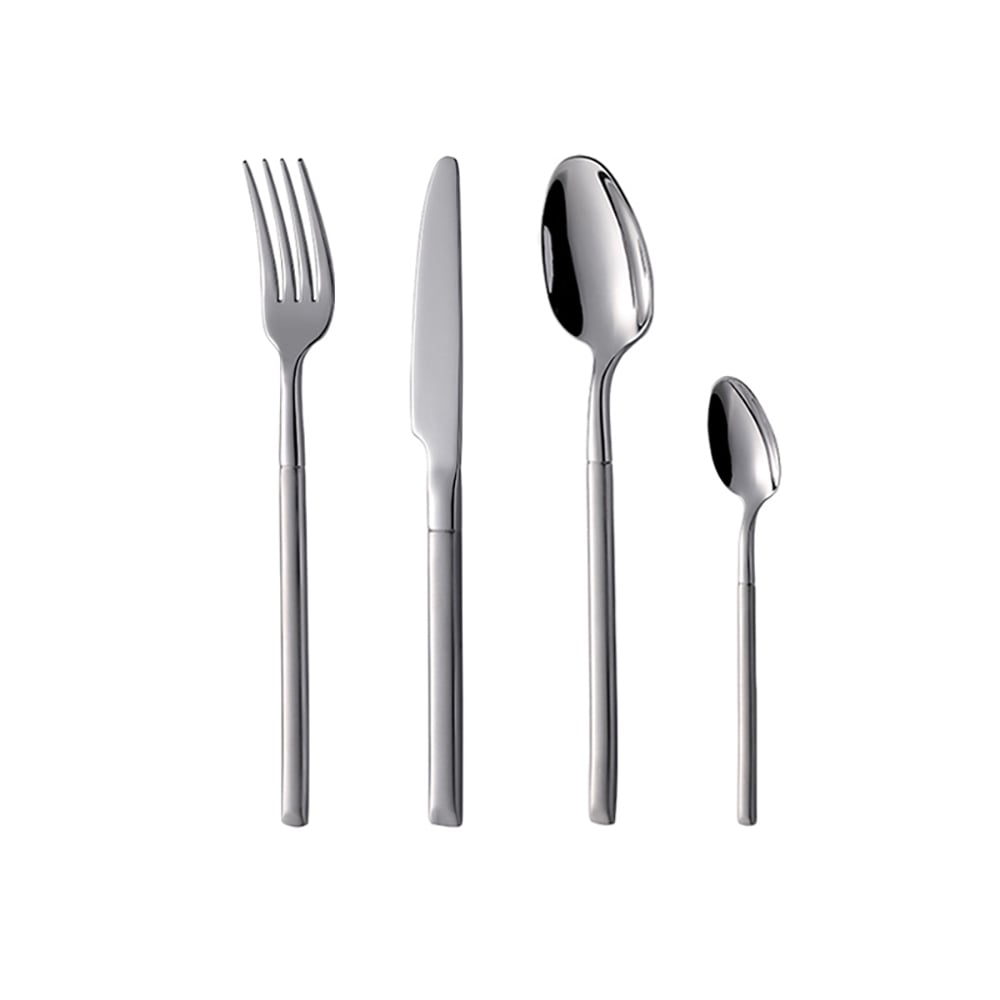 16 Pieces Stainless Steel Flatware Set Cutlery Set, Service for 4 window image
