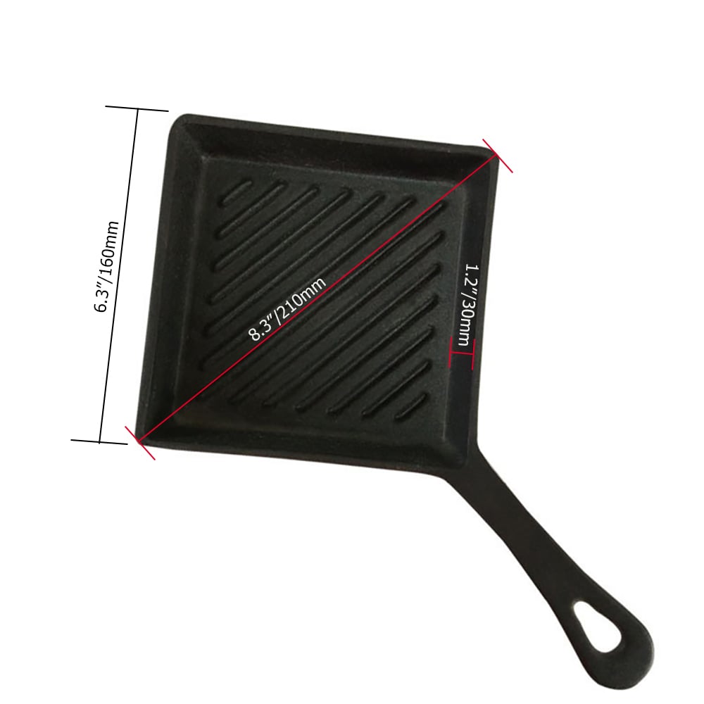 Cast Iron Mini Frying Pan Steak Frying Pan Omelette Pan window image