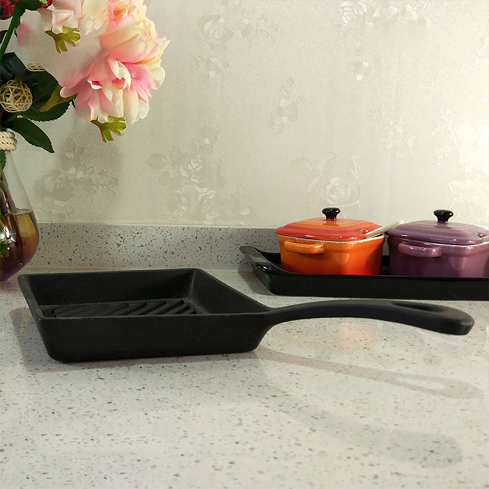 Cast Iron Mini Frying Pan Steak Frying Pan Omelette Pan window image