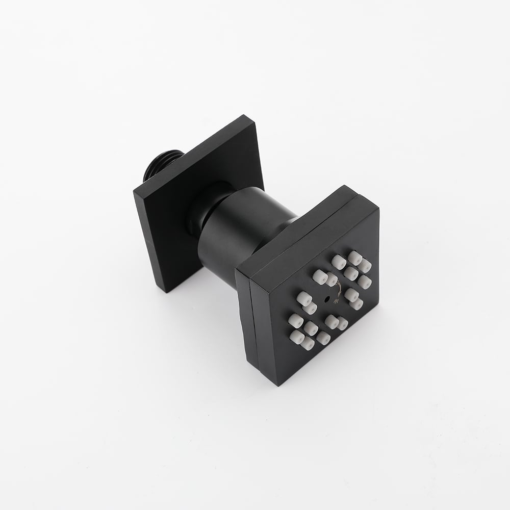 2-Function Twist Body Spray Wall Mounted Body Jet Bathroom Accessories 3 PCS window image