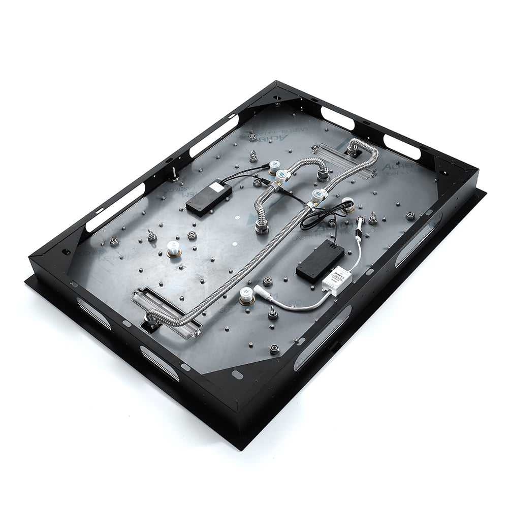 Pomme de douche encastrée au plafond à 3 fonctions, douche de salle de bain, haut-parleur de musique, pommeau de douche LED image de fenêtre