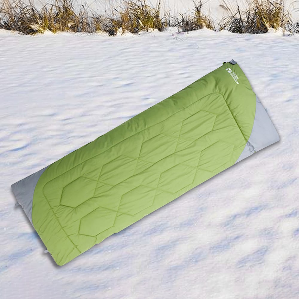 Sac de Couchage Extérieur en Coton 1 Personne 2 Saisons image de fenêtre