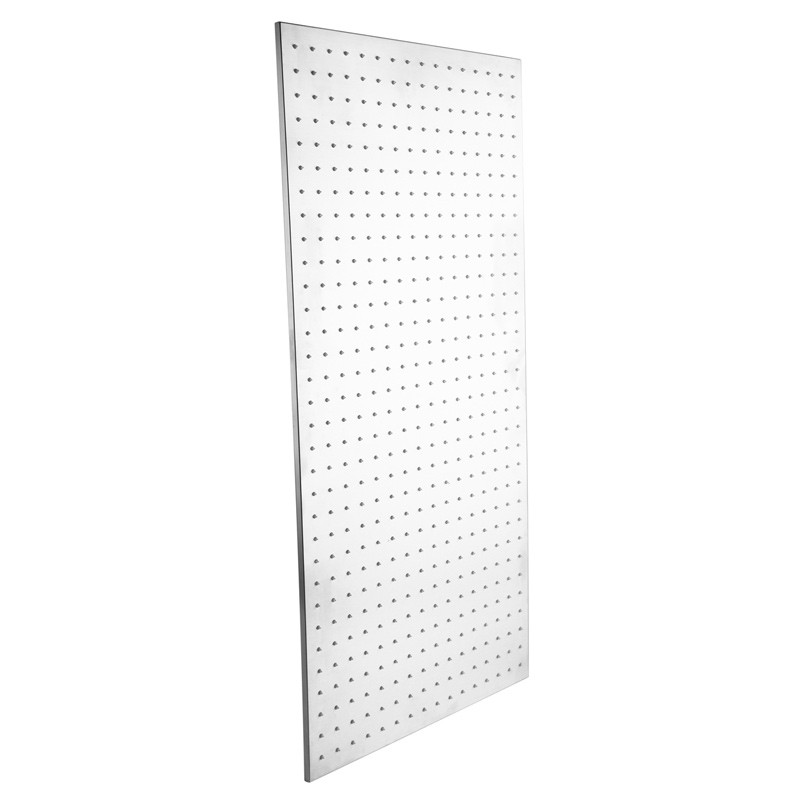 20"x40" Ceiling Mounted Rain Shower Head Modern Luxurious Stainless Steel Rectangle 