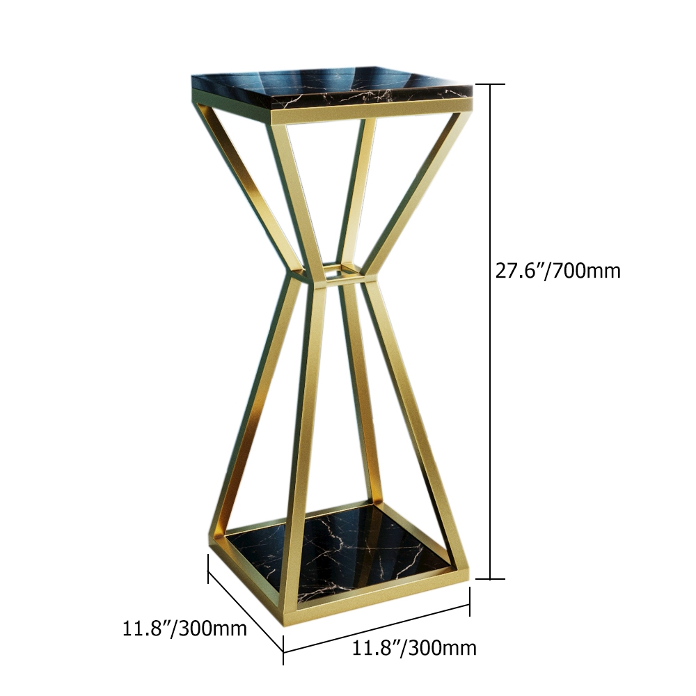 Modern Simplified Plant Stand Flower Rack in Black window image