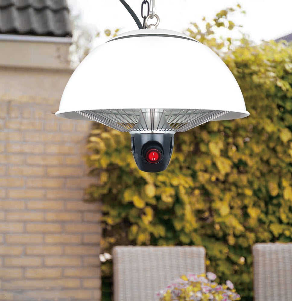 2100W buitenverwarming Patio Hangende elektrische kachel Buiten- of binnengebruik Vensterafbeelding