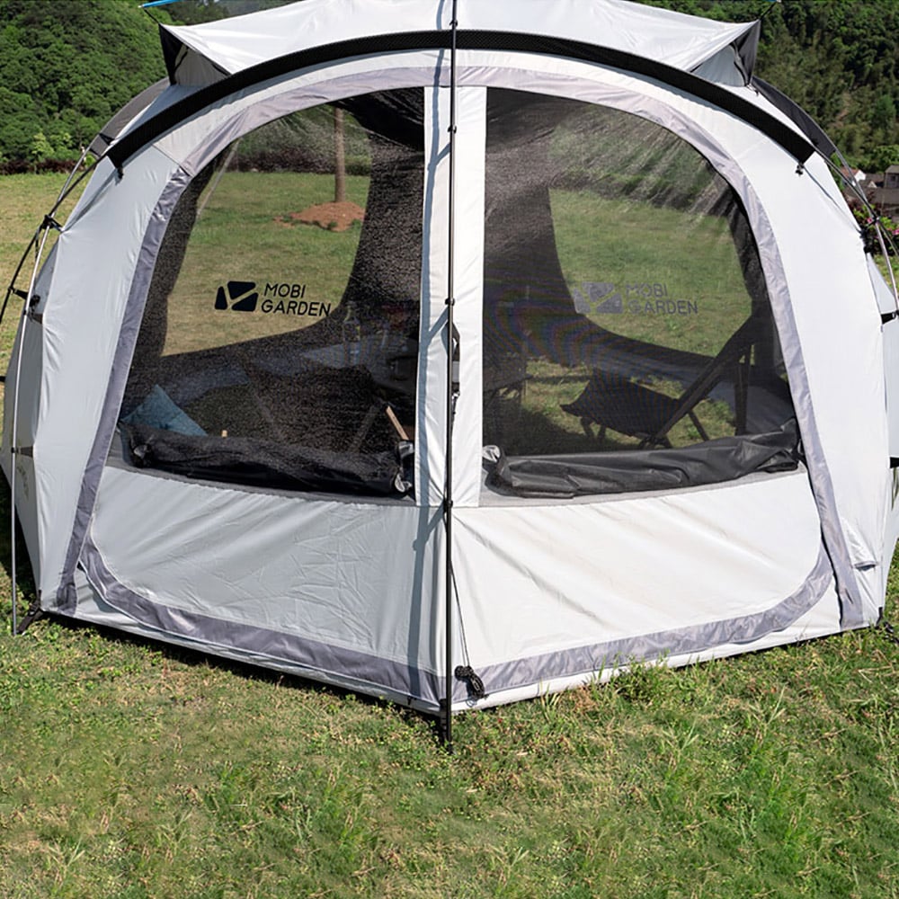 Royal Castle 150D Oxford Tent Family Luxury 8-person Tent window image
