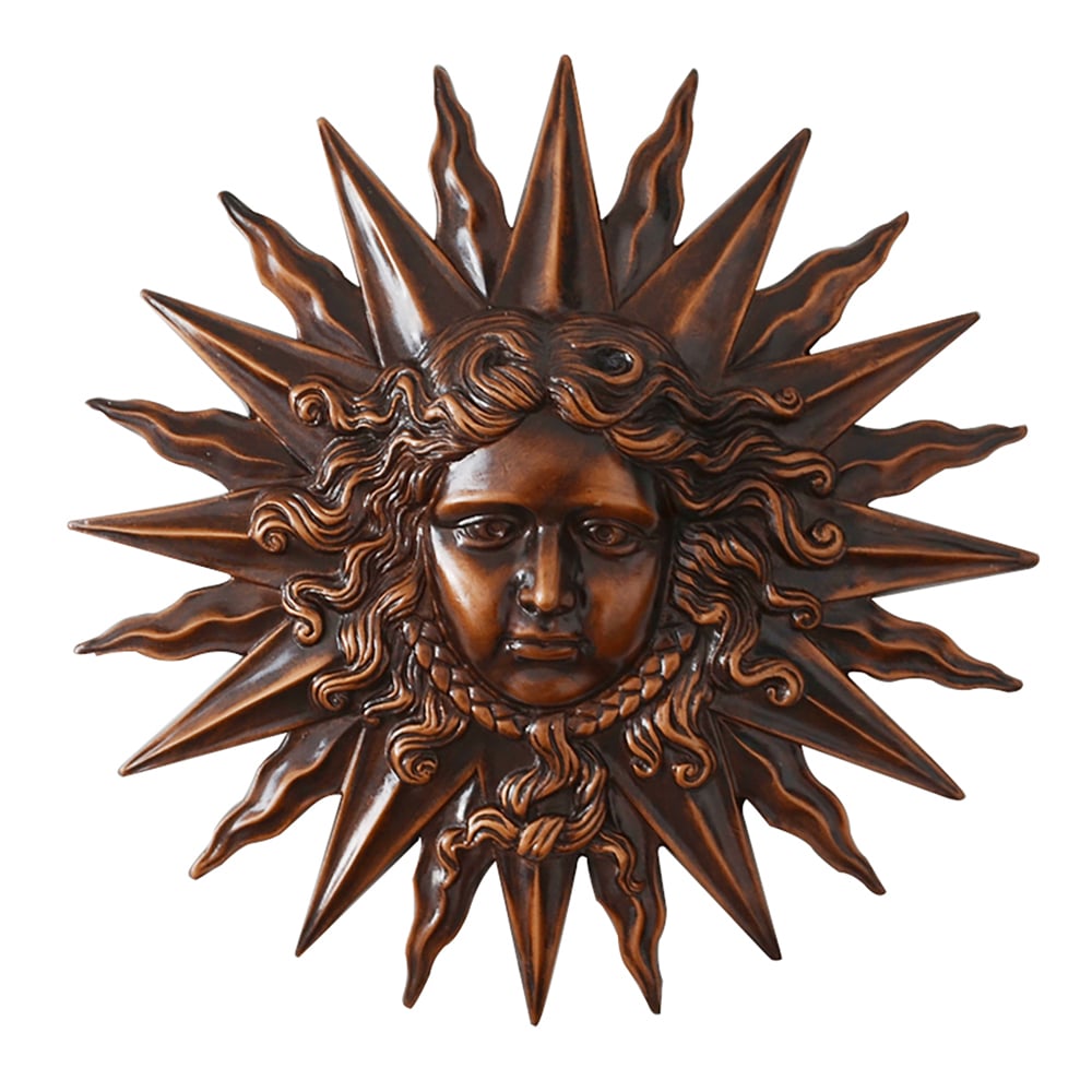 Vintage Sun Modern Home Wall Decor 17"W window image