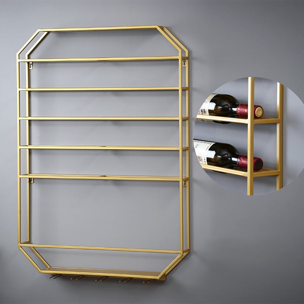 Porte-gobelet mural moderne doré image de fenêtre