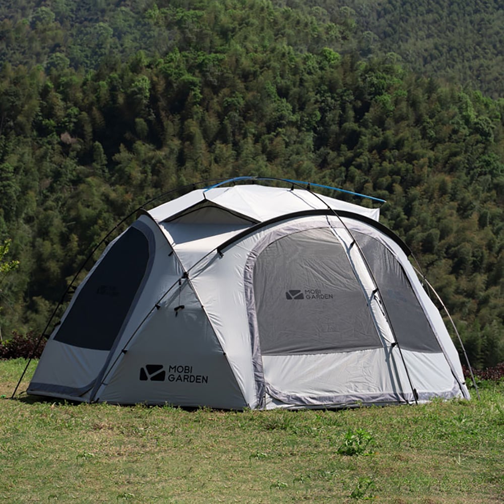 Royal Castle 150D Oxford Tent Family Luxury 8-person Tent window image