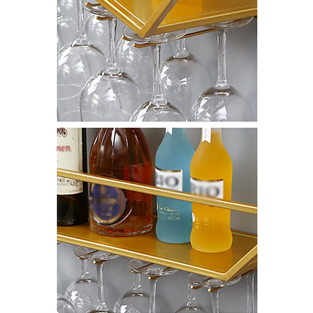 Porte-gobelet mural moderne doré image de fenêtre