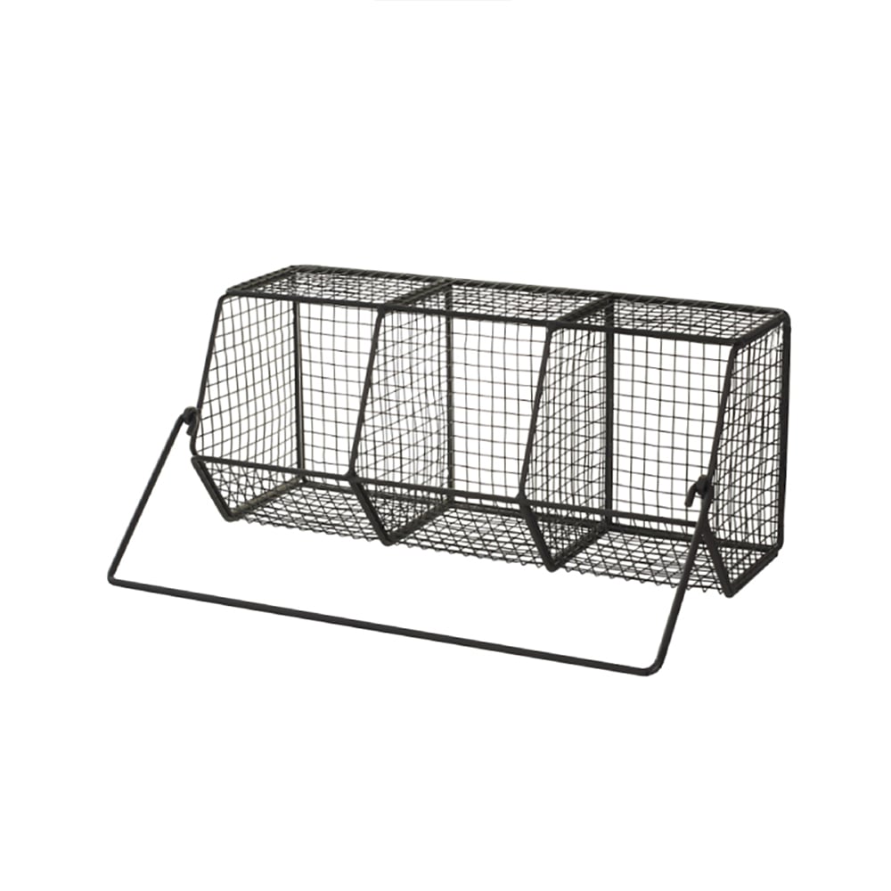 Retro Floating Storage Bin Desk Organiser with Handle window image