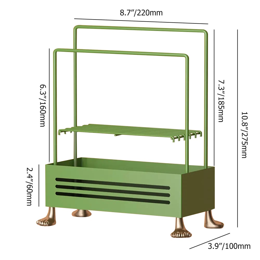 Modern Kitchen Drying Dish Rack Desktop Sponge Rack window image