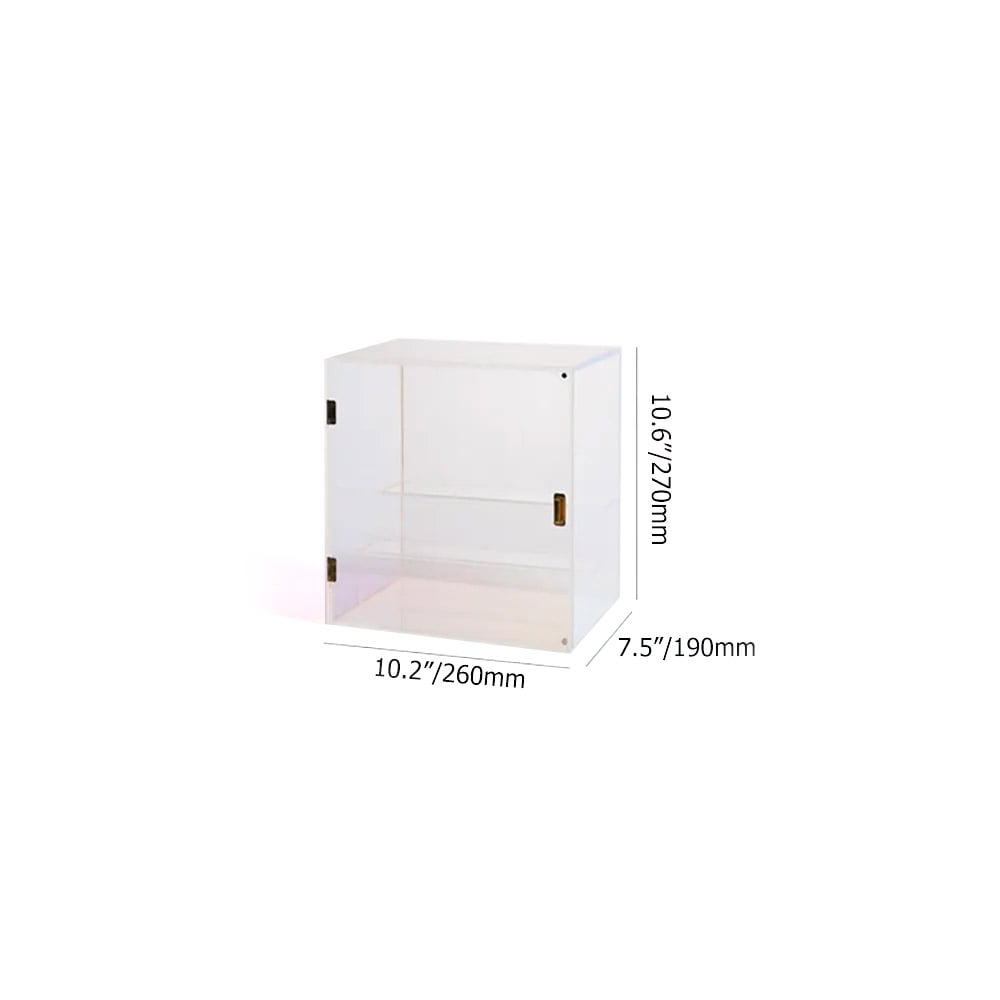 Modern Acrylic Desktop Makeup Organiser Display Box window image