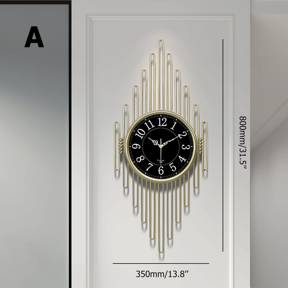 Style A Simple Modern Personalized Design Creative Fashion Wall Clock Home Decor window image